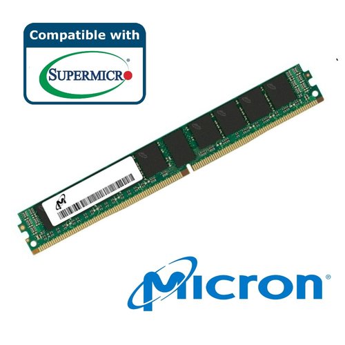 Micron Memory 16 GB DDR4 288-PIN-2666MHz ECC VLP-DIMM, MEM-DR416L-CV02-EU26  - MTA18ADF2G72AZ-2G6E1