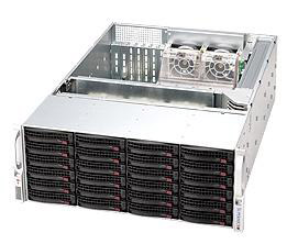 Supermicro CSE-846TQ-R1200B, 4U chassis 24xSAS/SATA ...