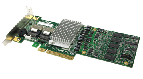 Supermicro AOC-SAS2LP-H8iR-16DD (2108) | smicro.eu