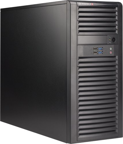 Supermicro CSE-732D4-865B, mid-tower, 4x 3,5 SATA/SAS, 2x 5,25, 865W, black