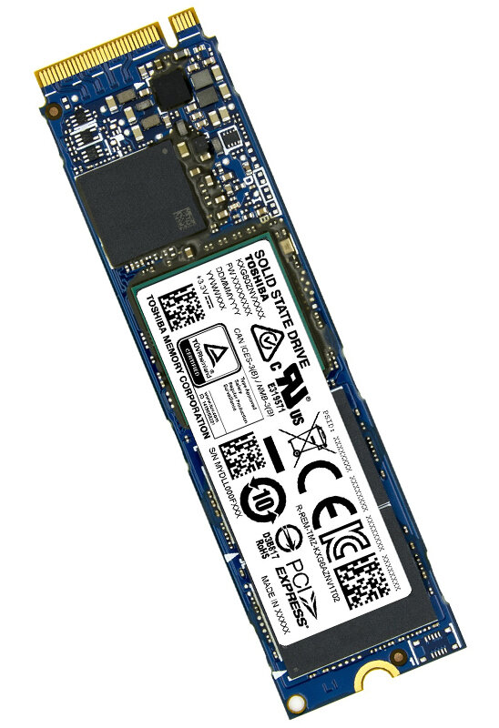 Toshiba XG6 256GB NVMe M.2 22x80mm u003c1DWPD - KXG60ZNV256G | smicro.eu